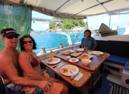 Lunch at Honey Island