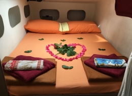 Honey Moon Suit on Katamaran Full Steam in Phuket, Thailand