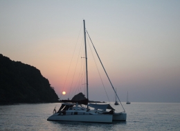 Katamaran Full Steam in Koh Rok