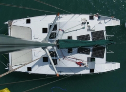 Catamaran Mahayana Birdseye View