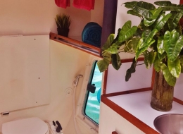 Katamaran Swift toilette