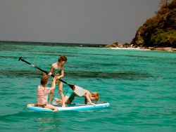 Kids love SUP