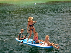 Mama takes the Kid's for a ride