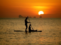 Paddle into the Sunset