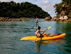 SUP beats Kayak in the Race