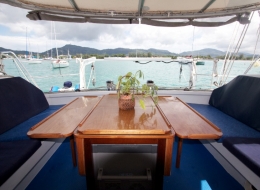 Cockpit Segelyacht Charters Phuket