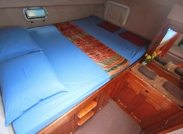 SY Nakamal - Queen Size Achterkabine Backbord