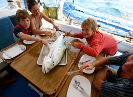 Karamaran Nakamal frischgefanger Fisch