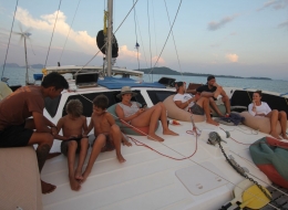 Nakamal Yacht - Chill out in the beanbags
